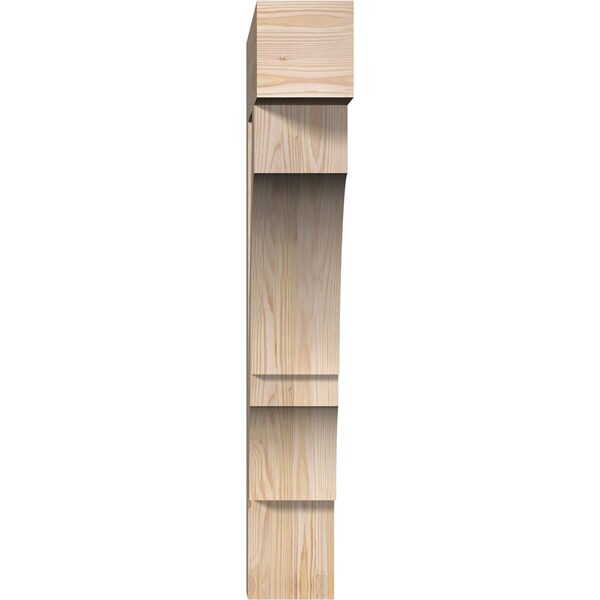 Balboa Block Smooth Bracket, Douglas Fir, 5 1/2W X 28D X 36H